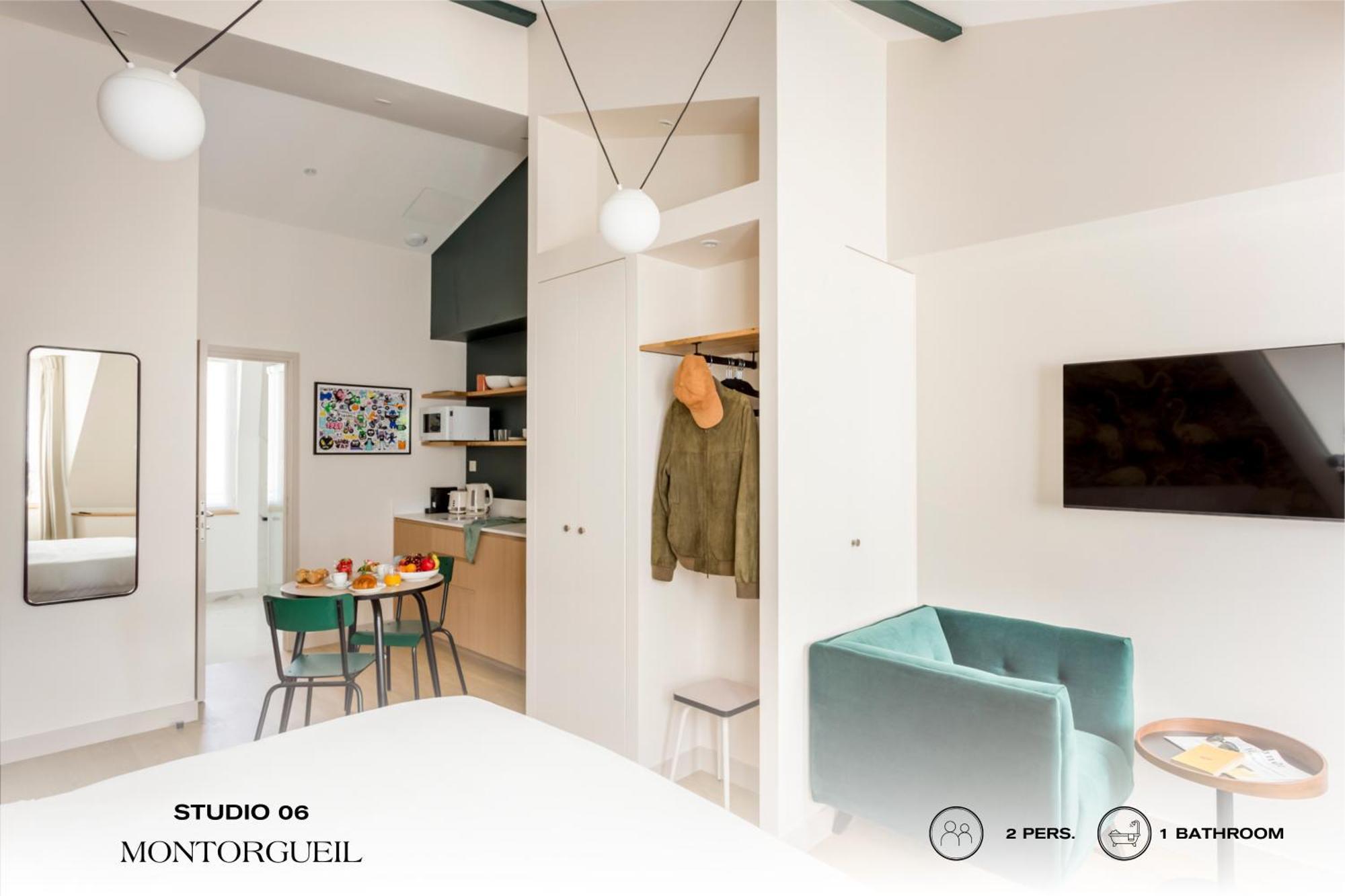 Apartament Beauquartier - Montorgueil Paryż Zewnętrze zdjęcie