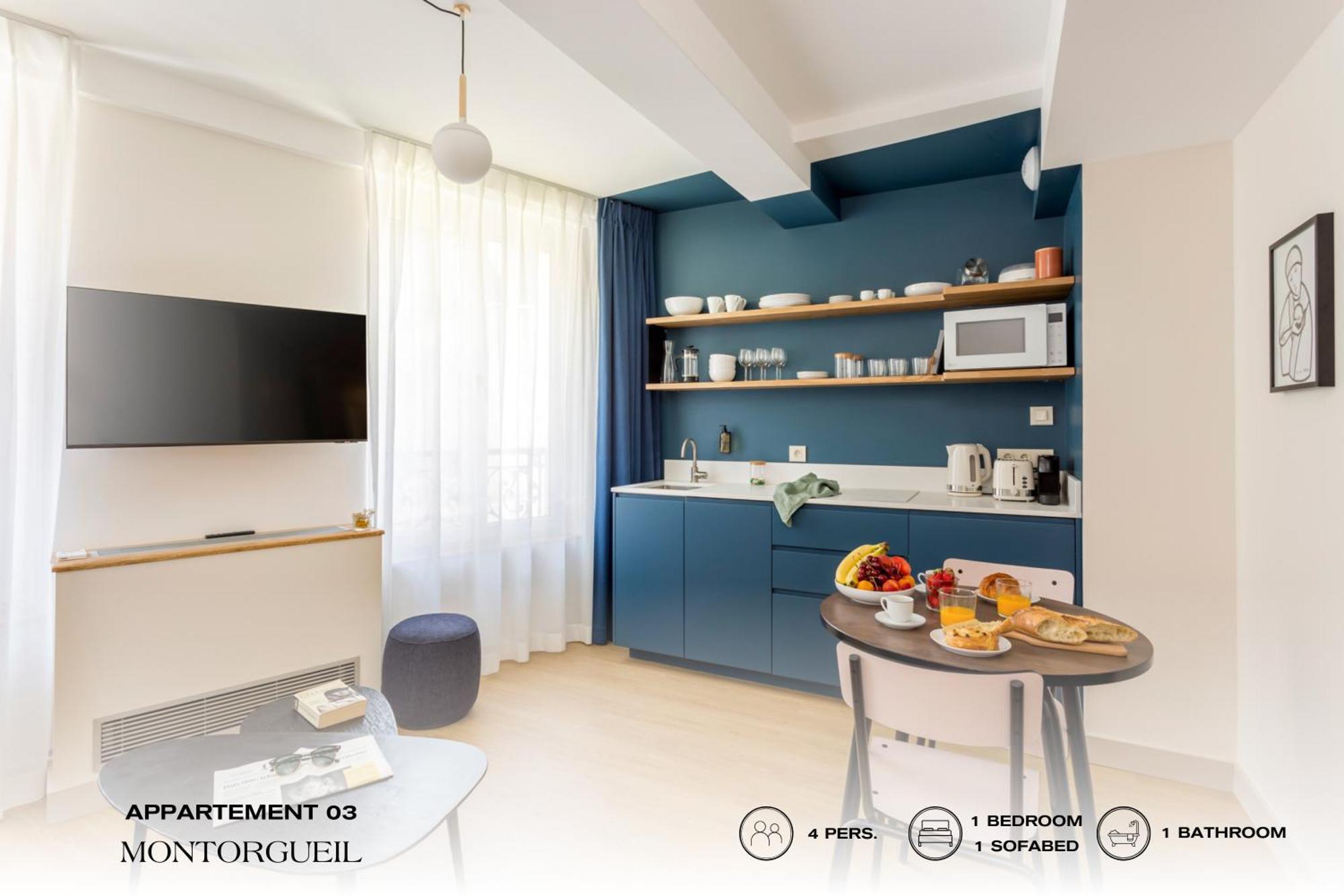 Apartament Beauquartier - Montorgueil Paryż Zewnętrze zdjęcie
