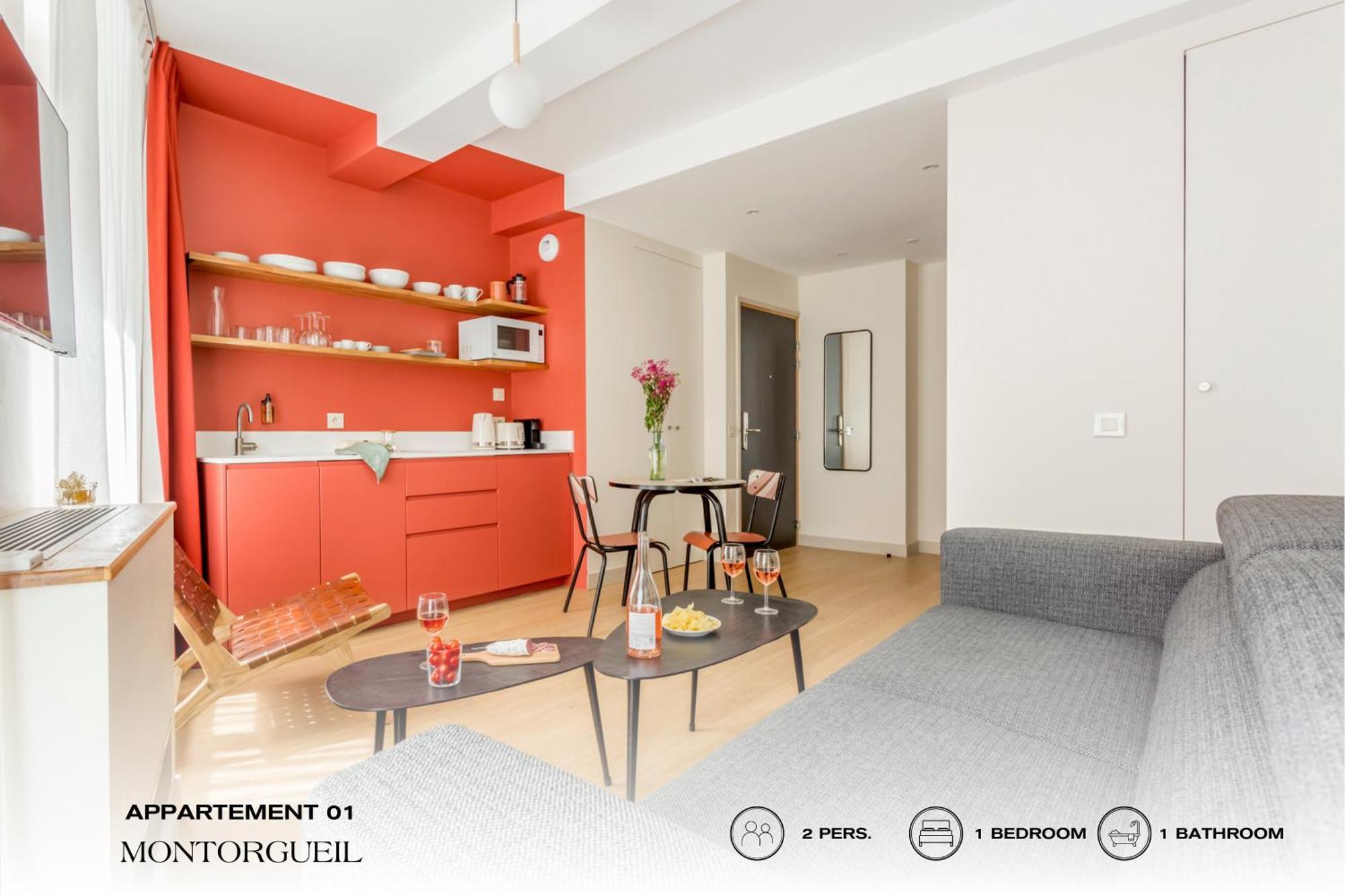Apartament Beauquartier - Montorgueil Paryż Zewnętrze zdjęcie