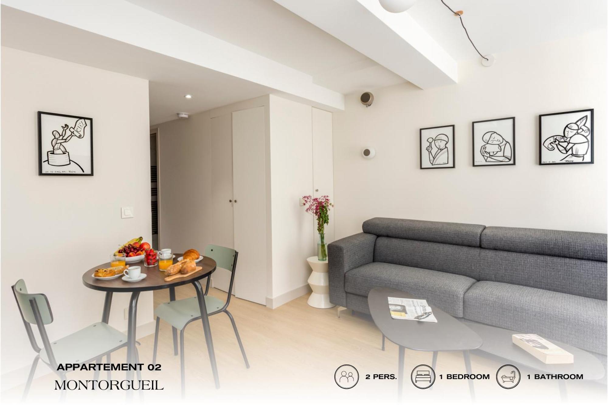Apartament Beauquartier - Montorgueil Paryż Zewnętrze zdjęcie
