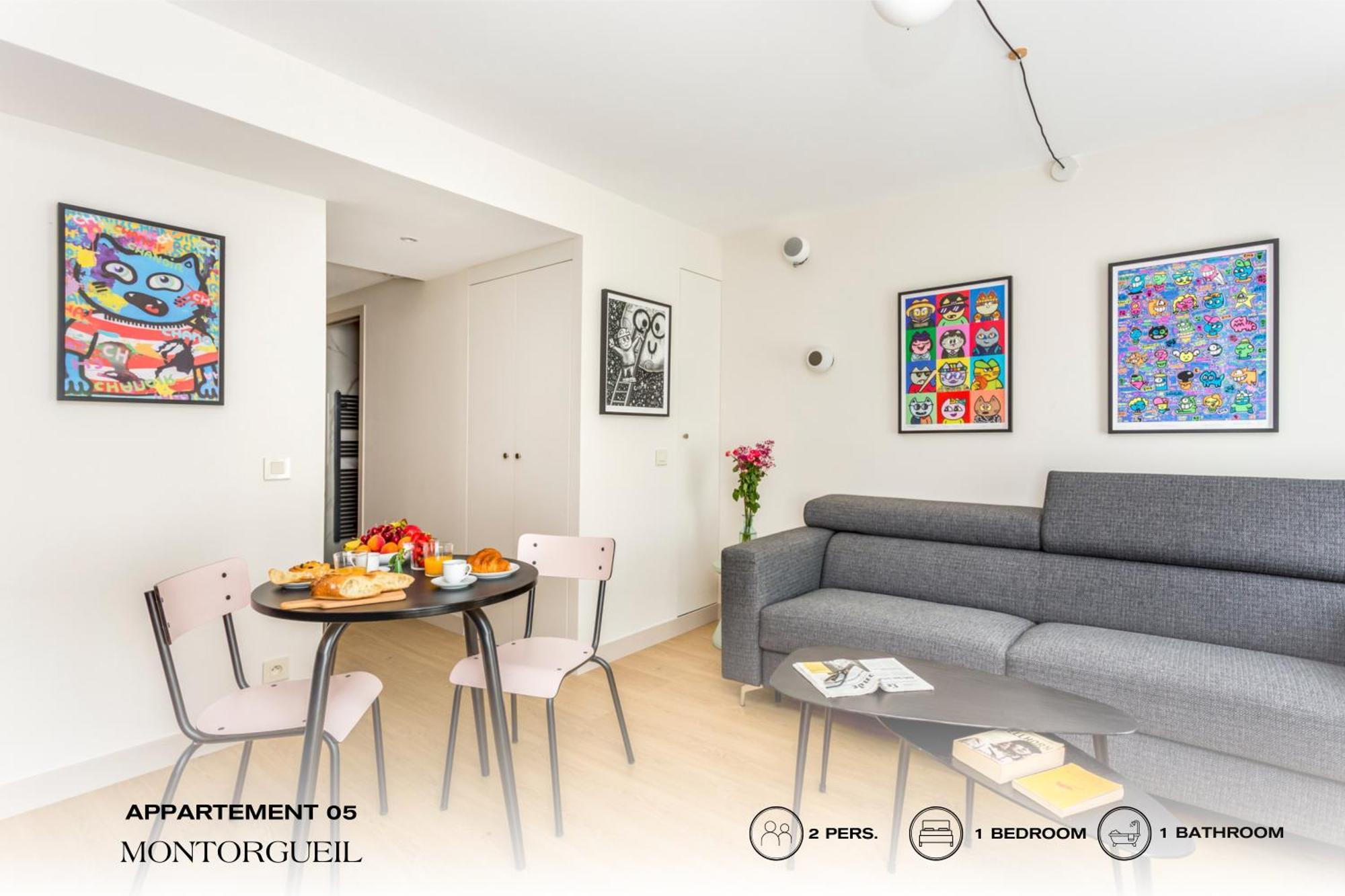 Apartament Beauquartier - Montorgueil Paryż Zewnętrze zdjęcie