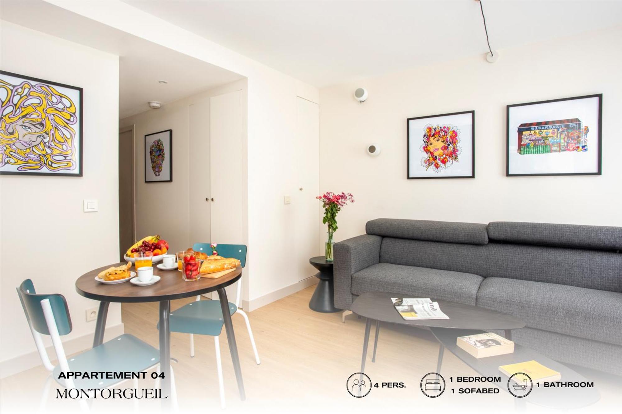 Apartament Beauquartier - Montorgueil Paryż Zewnętrze zdjęcie
