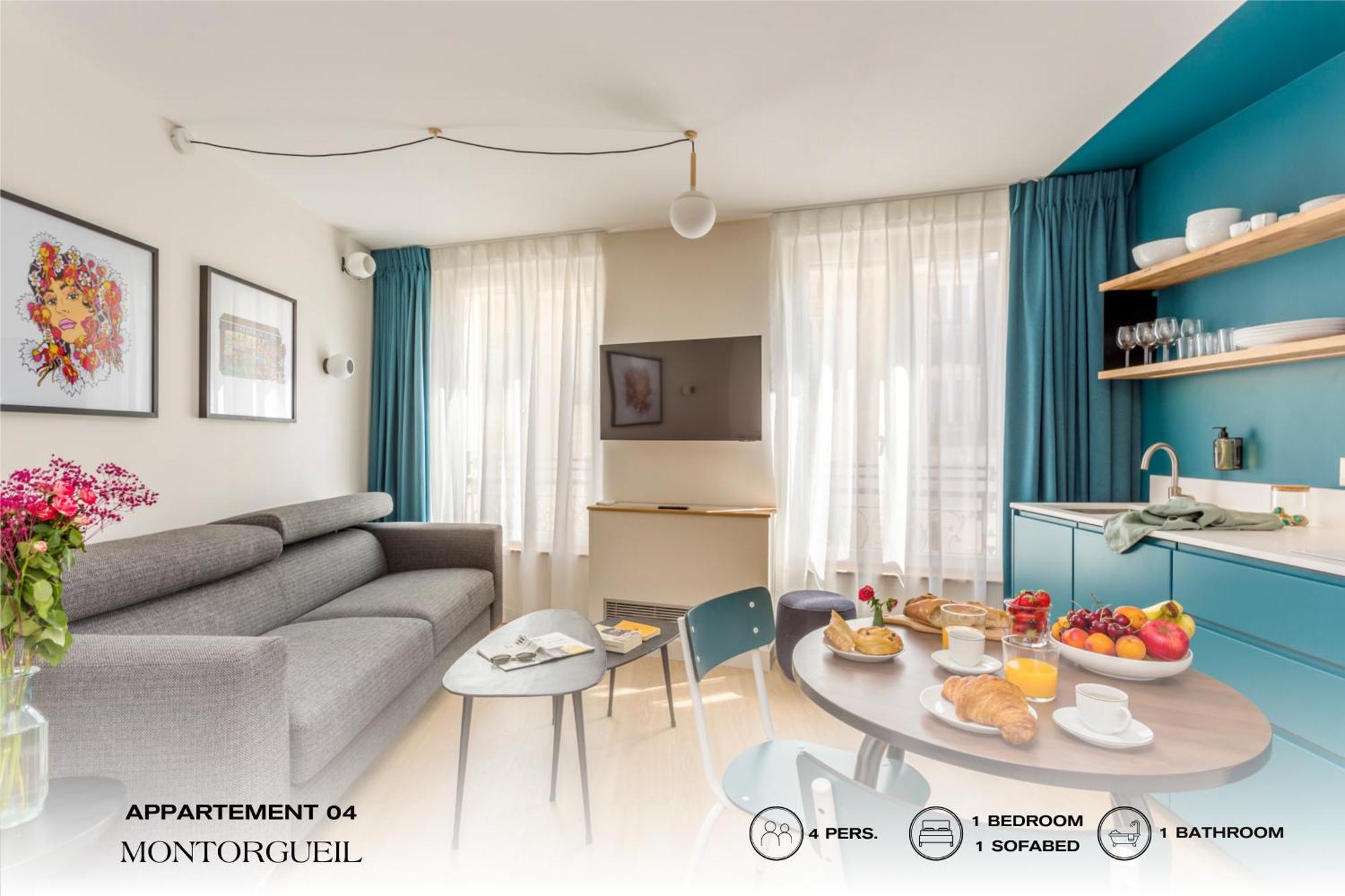 Apartament Beauquartier - Montorgueil Paryż Zewnętrze zdjęcie