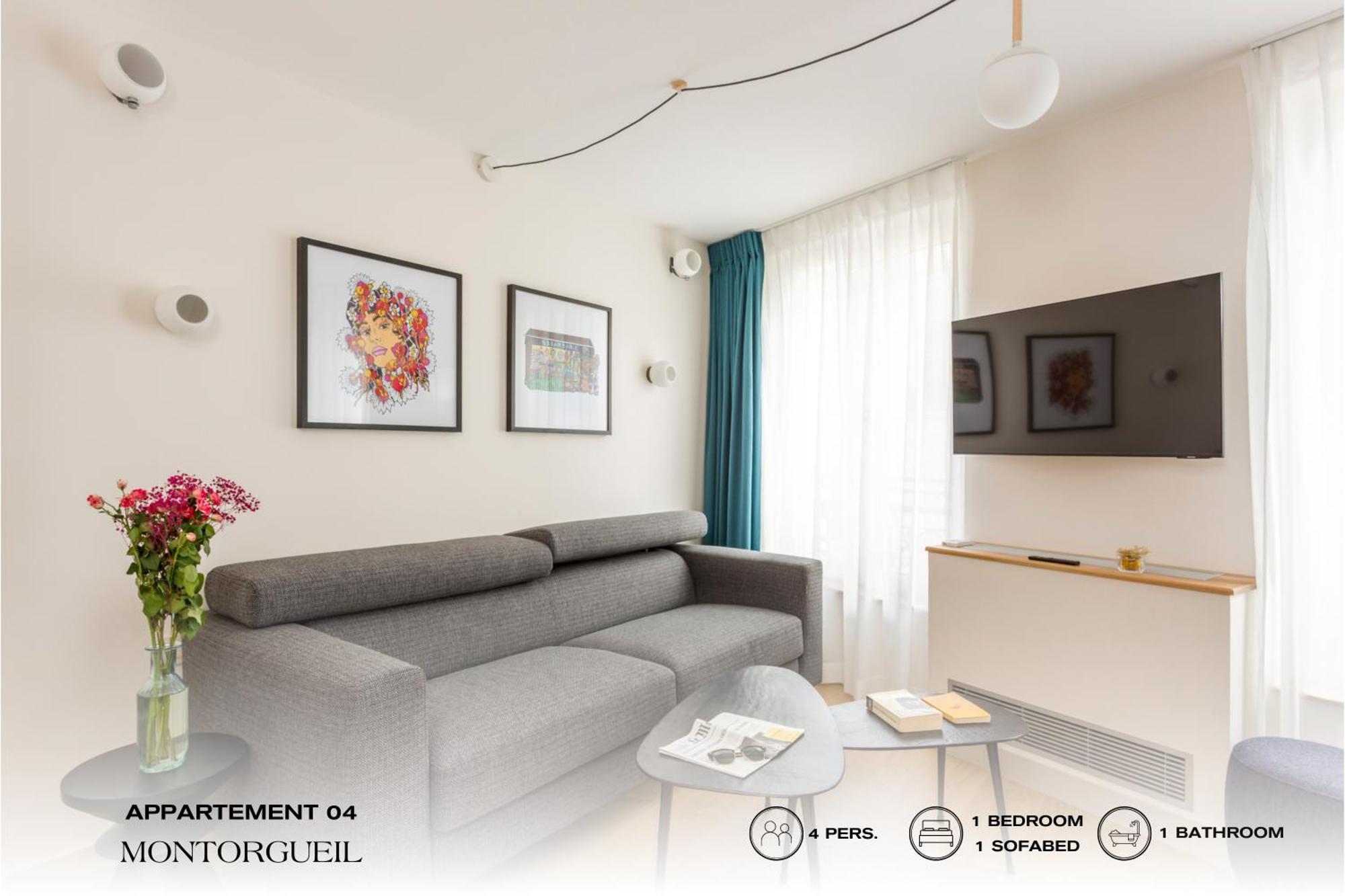 Apartament Beauquartier - Montorgueil Paryż Zewnętrze zdjęcie