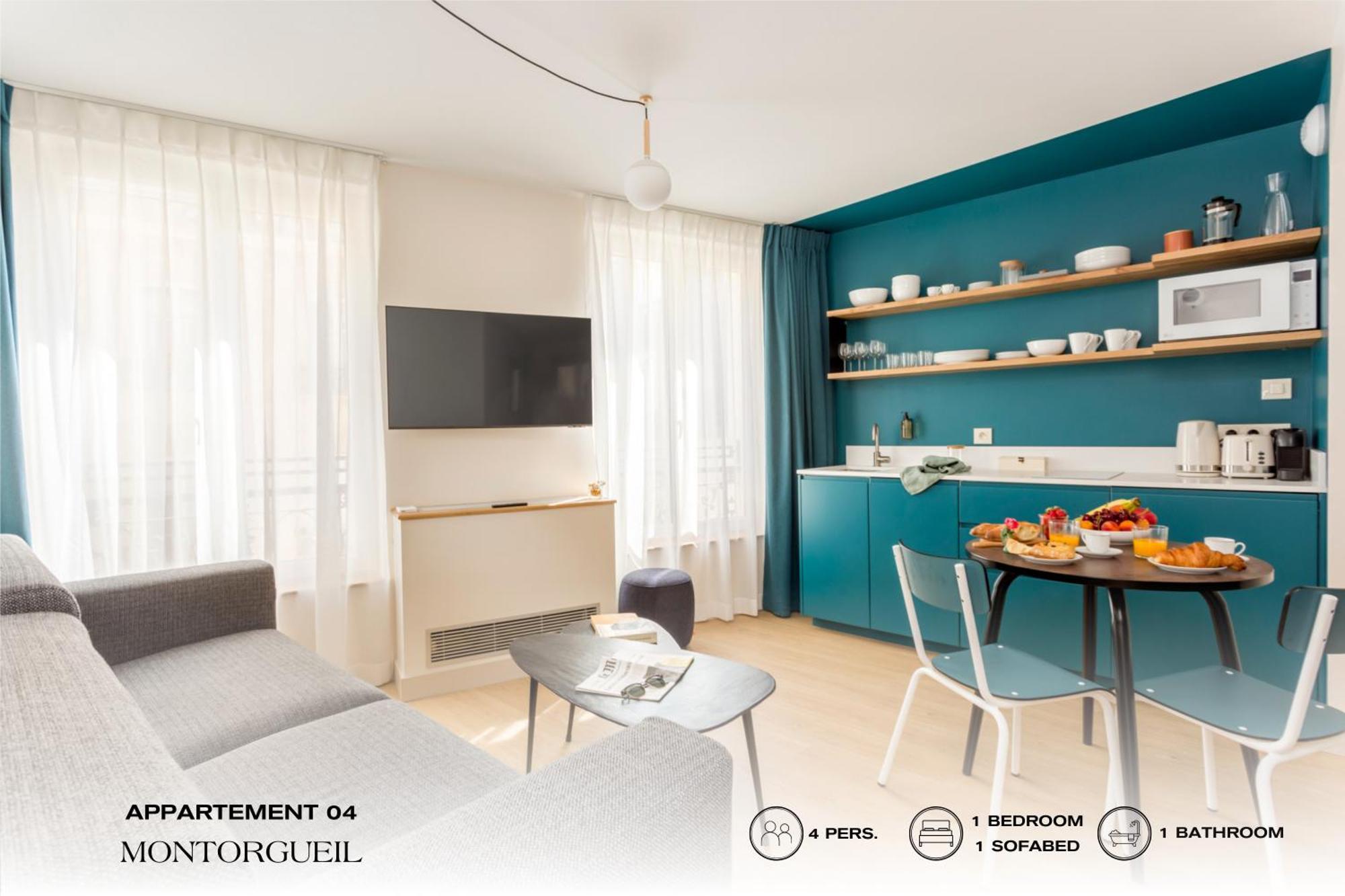Apartament Beauquartier - Montorgueil Paryż Zewnętrze zdjęcie