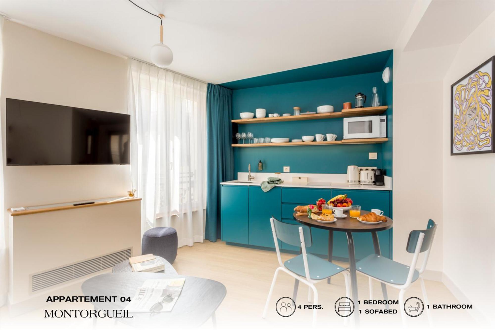 Apartament Beauquartier - Montorgueil Paryż Zewnętrze zdjęcie