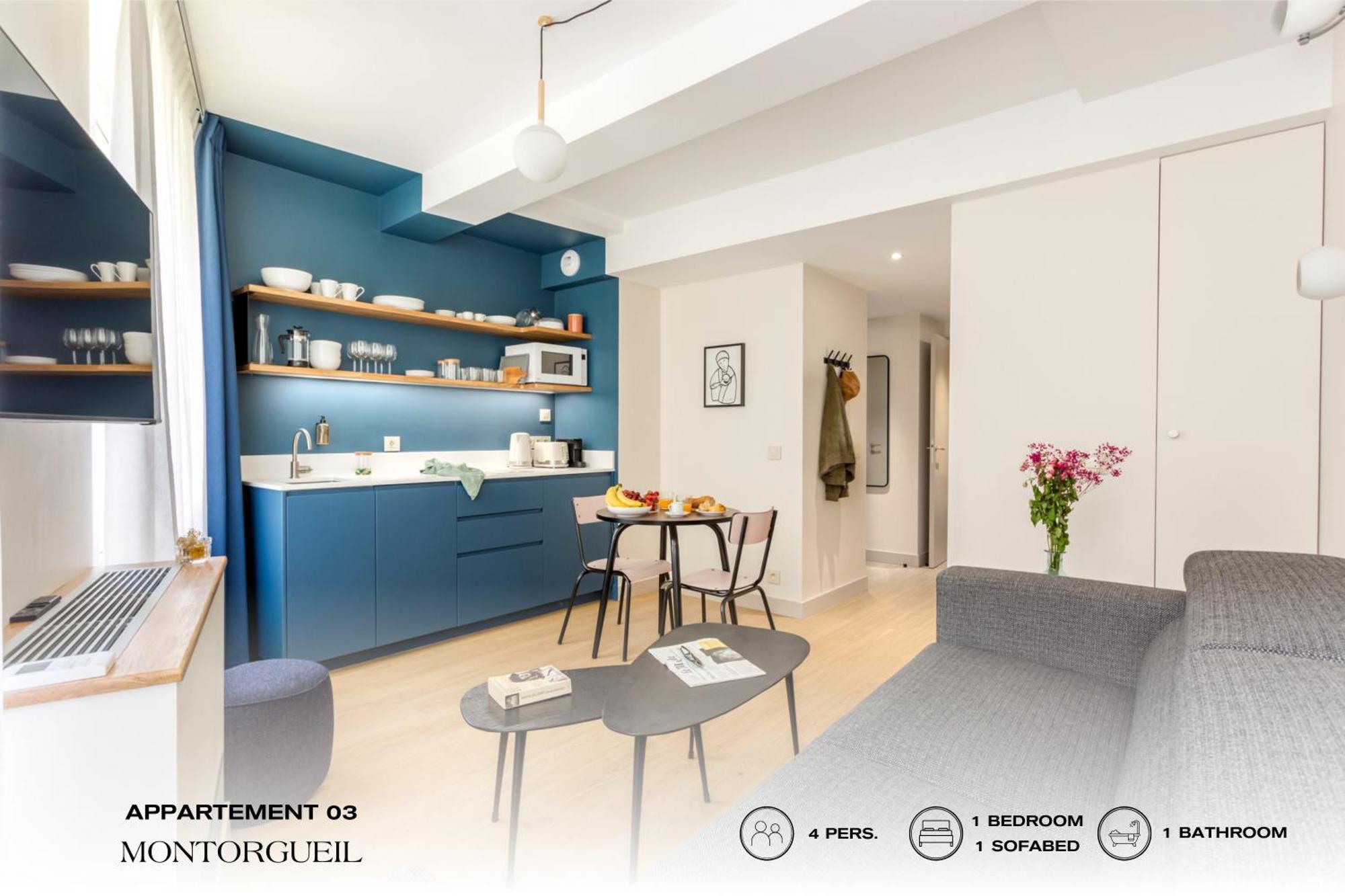 Apartament Beauquartier - Montorgueil Paryż Zewnętrze zdjęcie