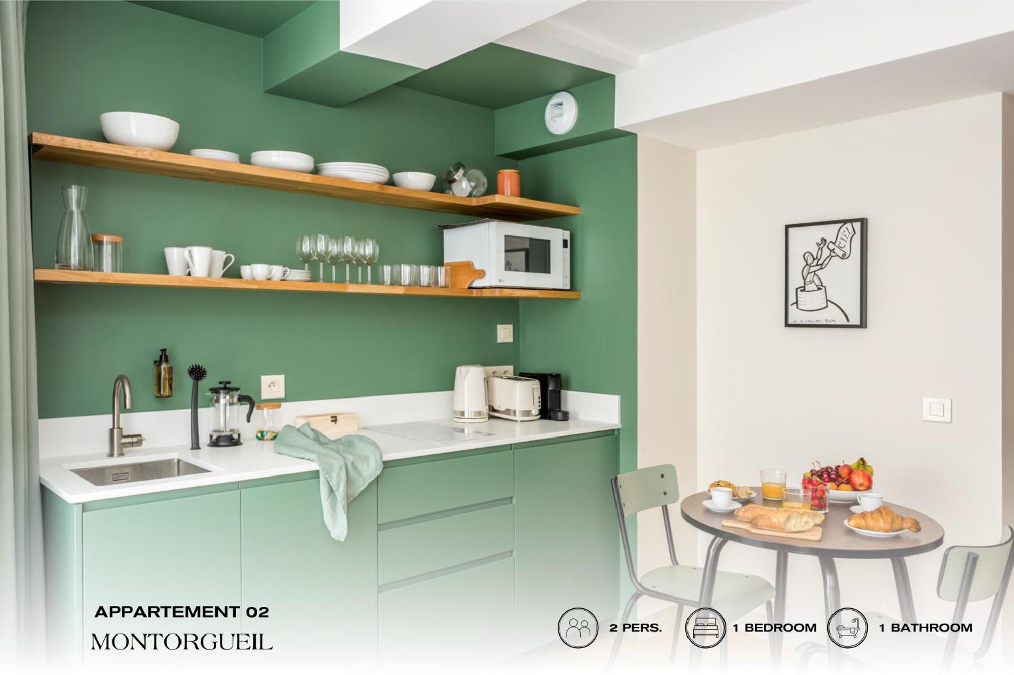 Apartament Beauquartier - Montorgueil Paryż Zewnętrze zdjęcie