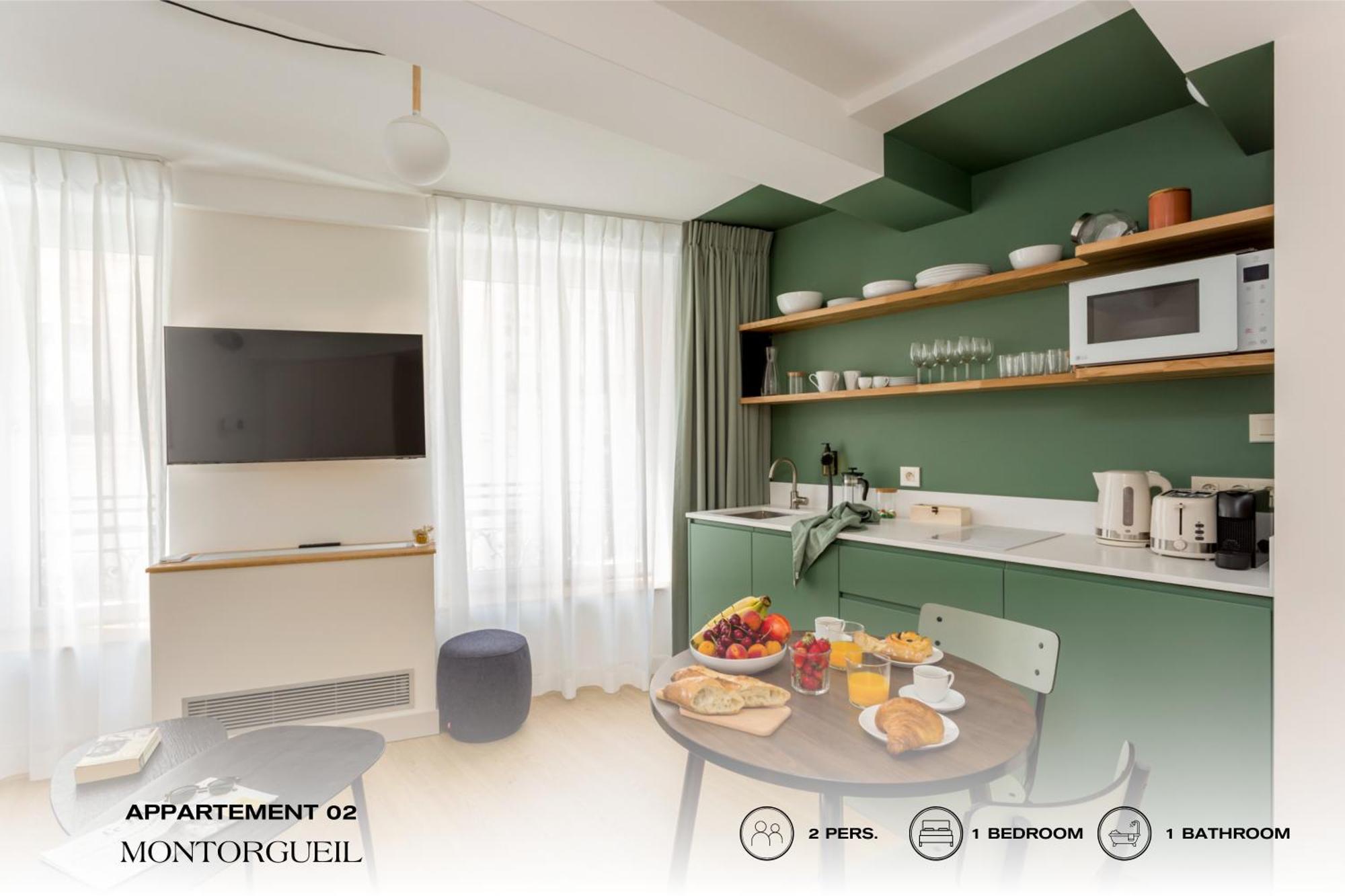 Apartament Beauquartier - Montorgueil Paryż Zewnętrze zdjęcie